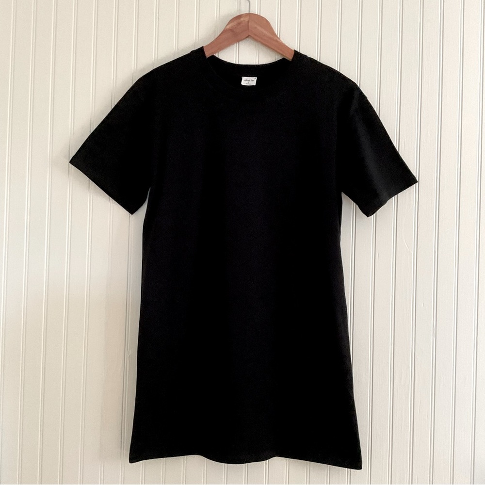 Aritzia Wilfred Free T- Shirt Mini Dress Black
